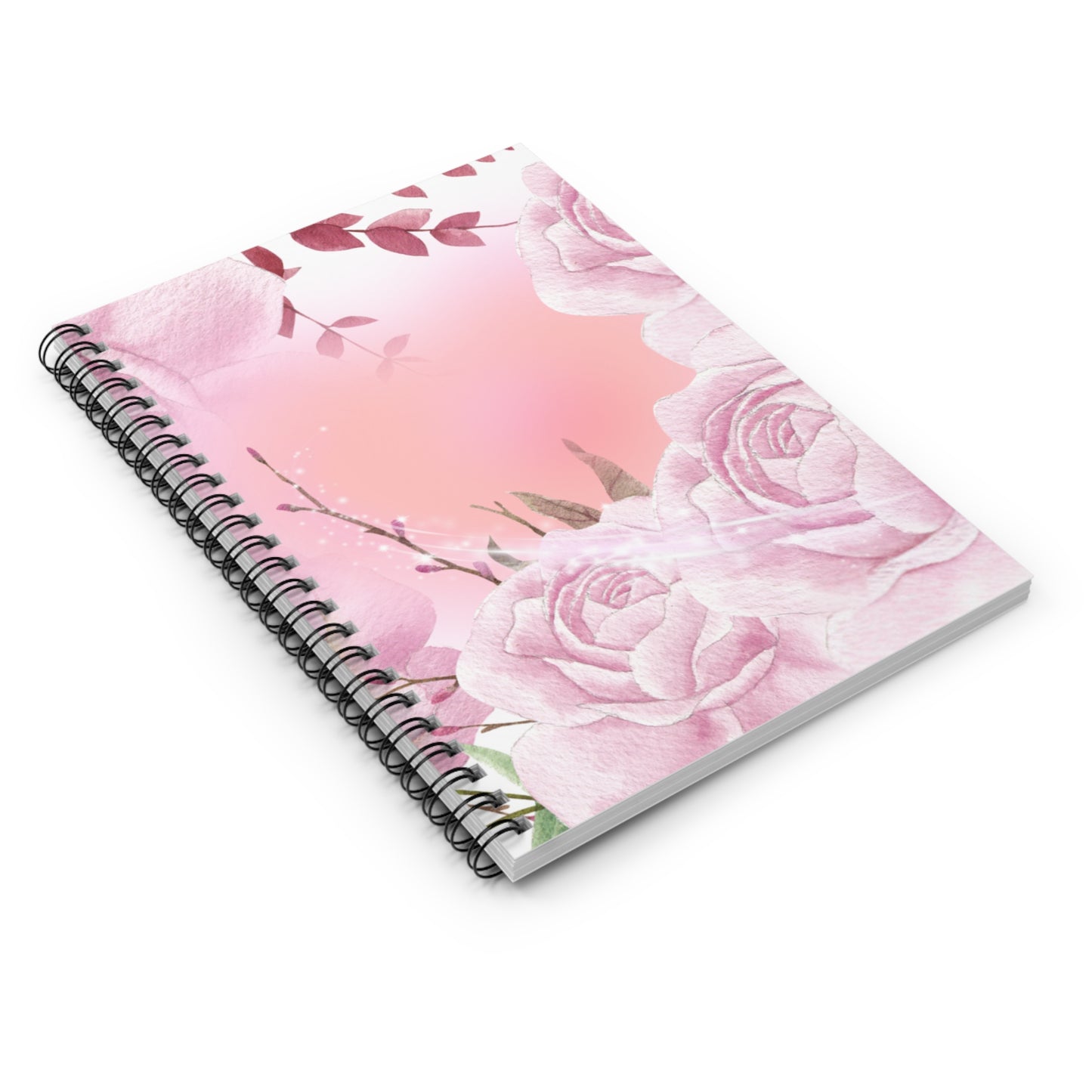 Cute Notebook - Ruled Line, Spiral Journal for Writing and Planning