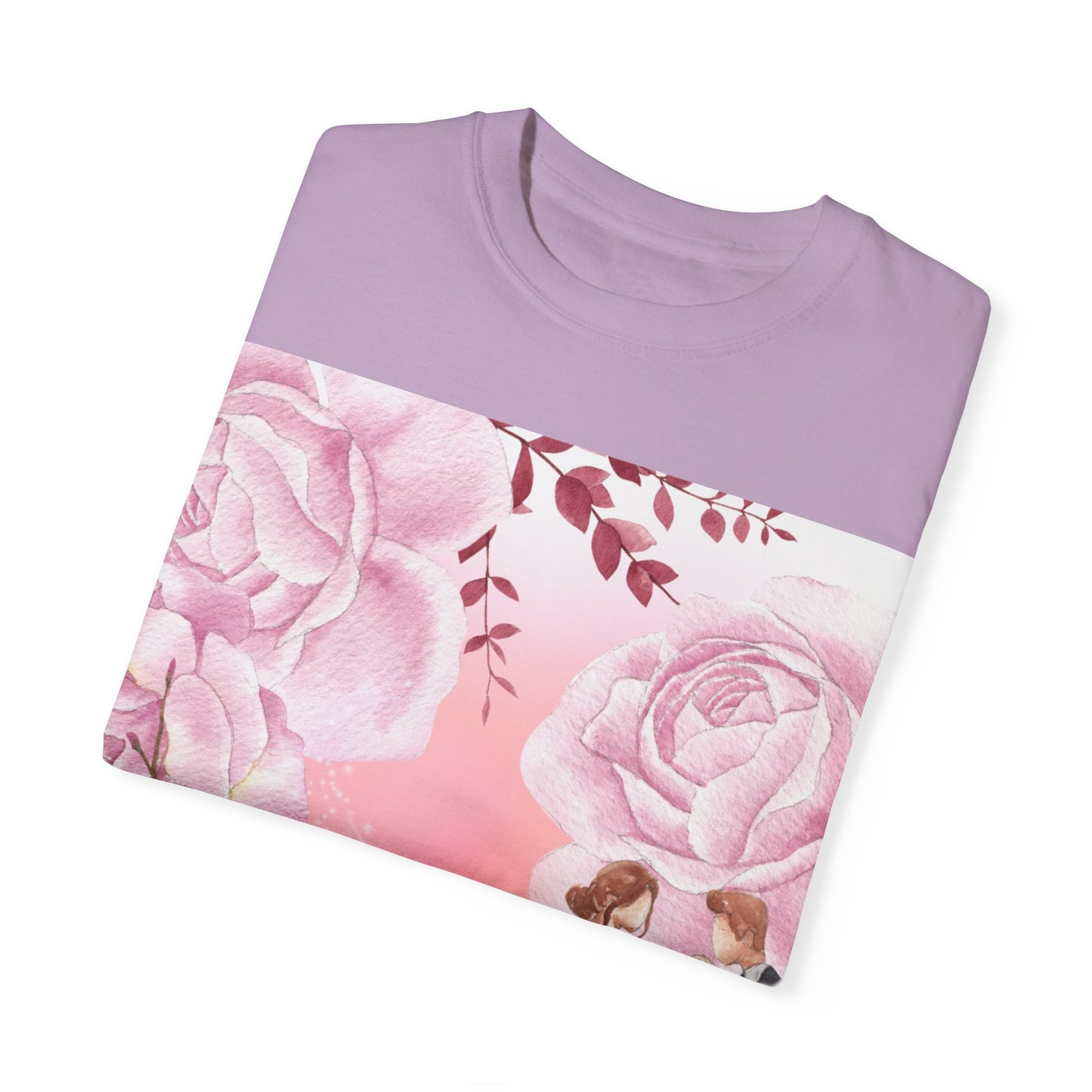 Romantic Floral Wedding T-Shirt | Perfect Gift for Brides and Couples