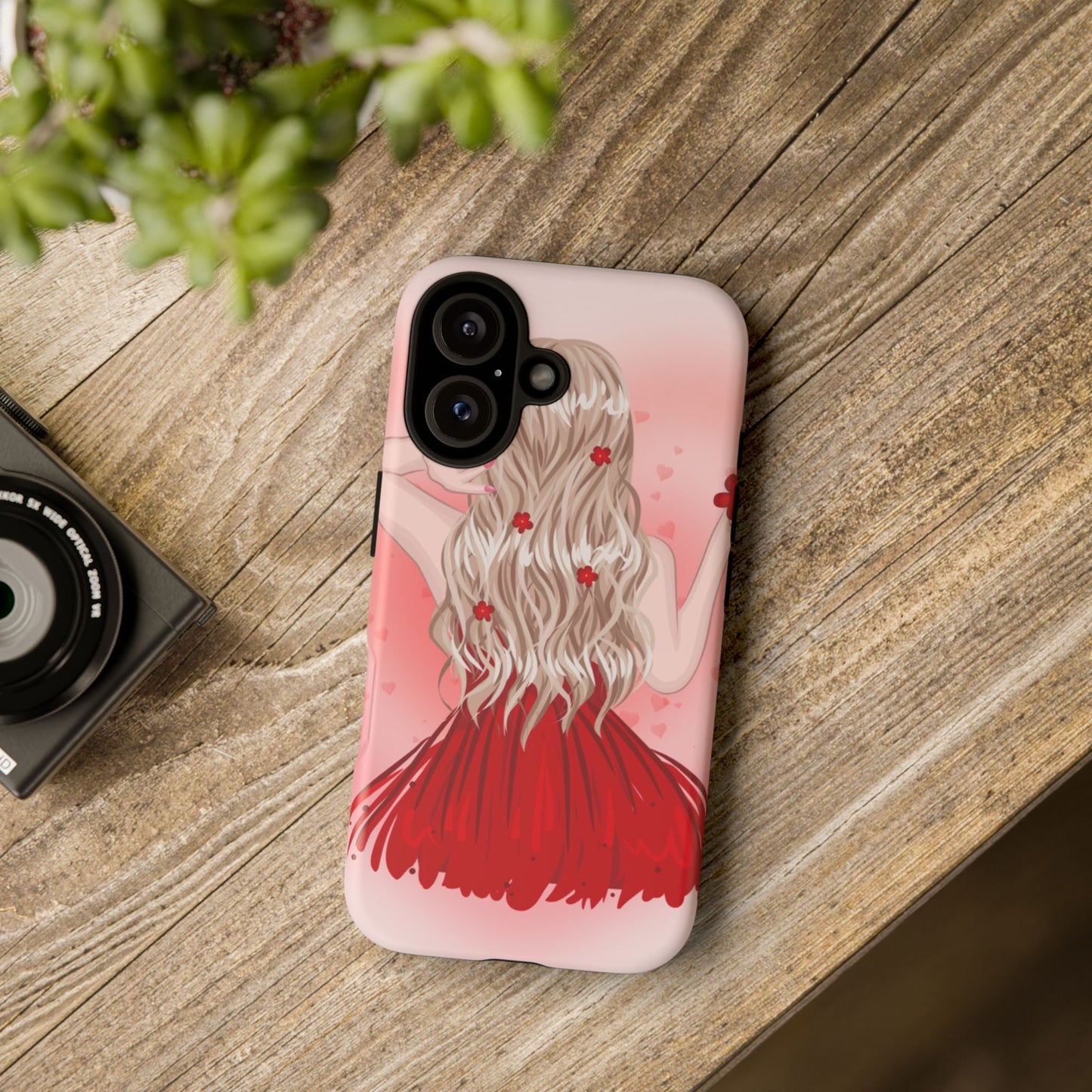 Romantic Floral Phone Case - Tough Cases with Elegant Design