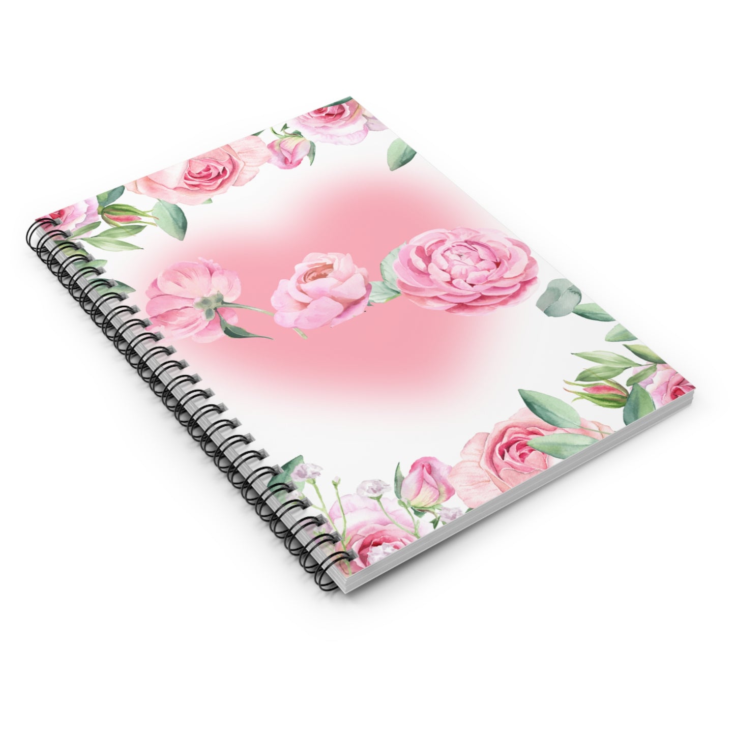 Cute Notebook - Ruled Line, Spiral Journal for Writing and Planning