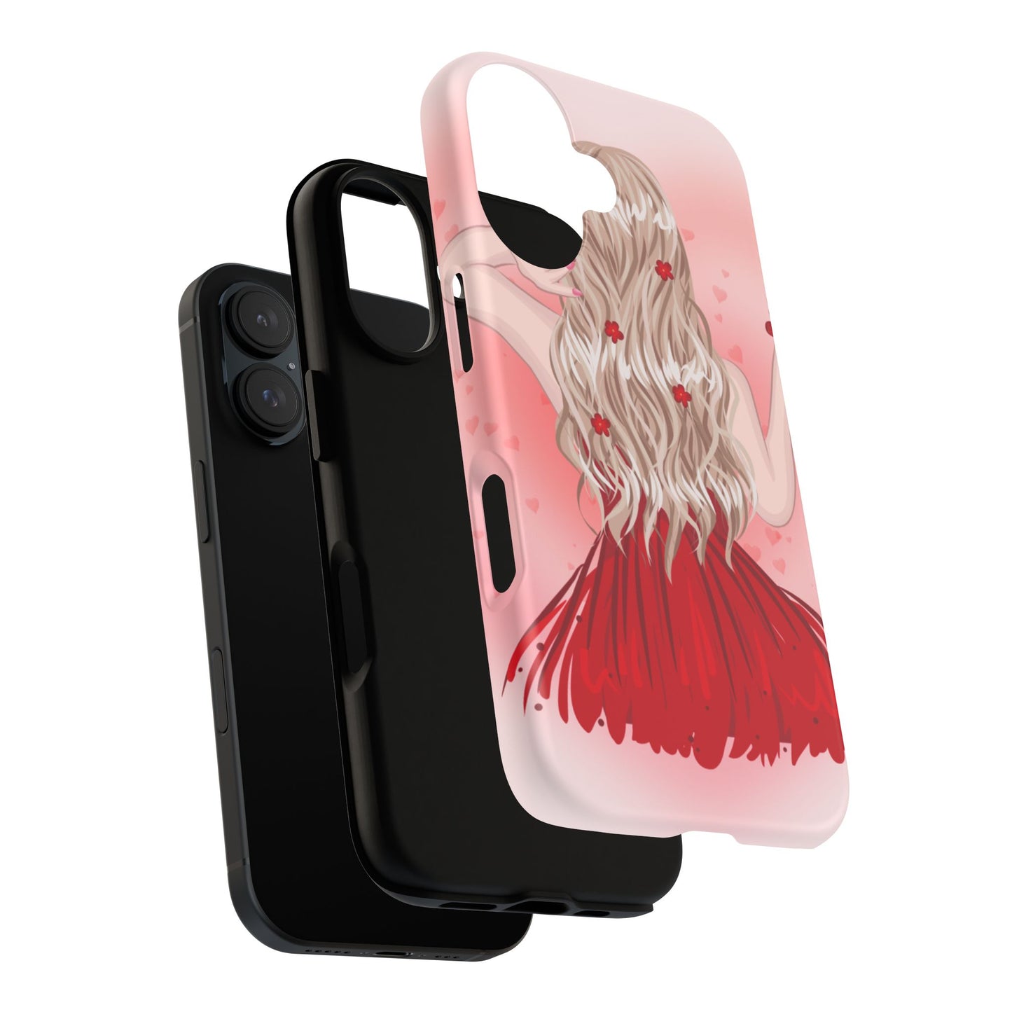 Romantic Floral Phone Case - Tough Cases with Elegant Design