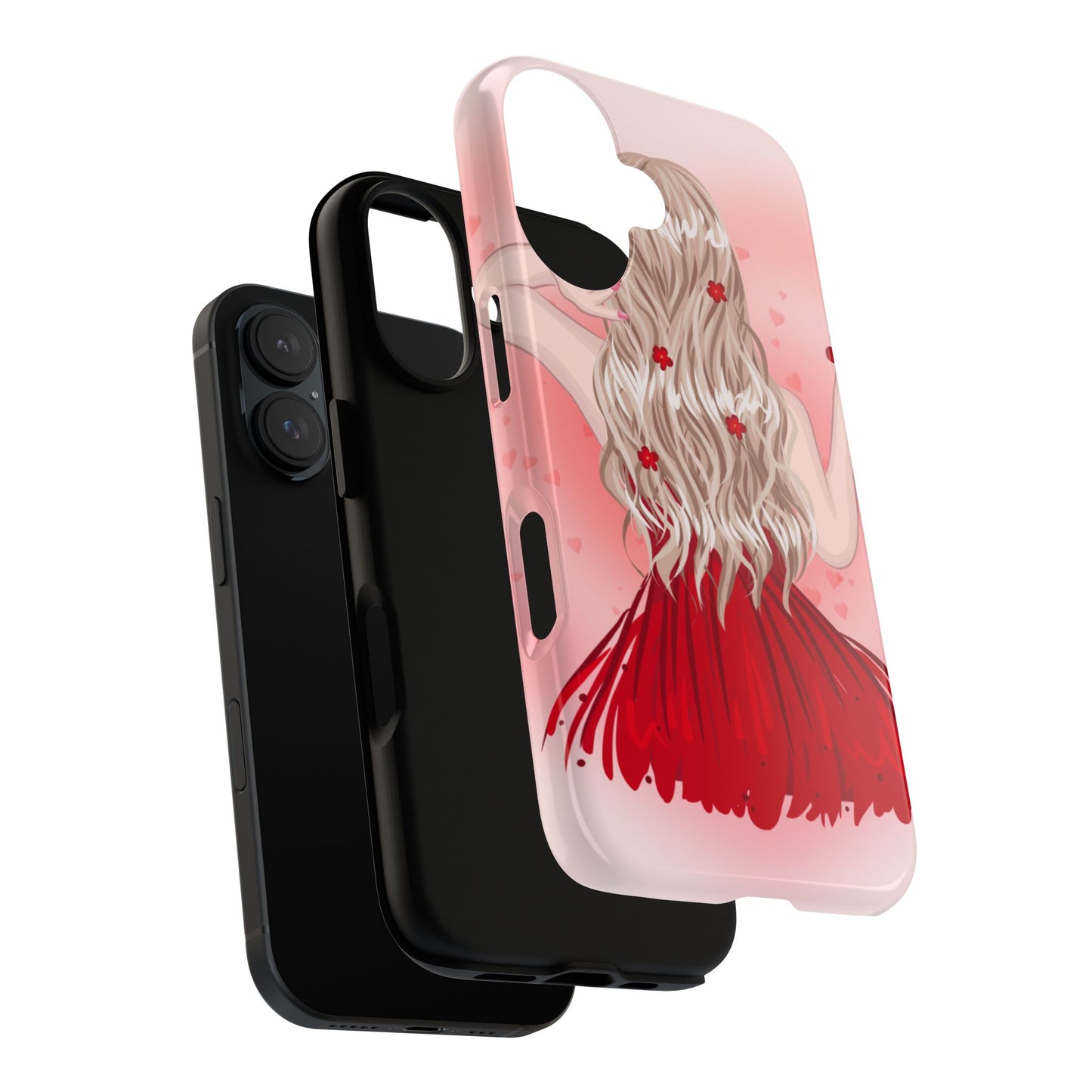 Romantic Floral Phone Case - Tough Cases with Elegant Design