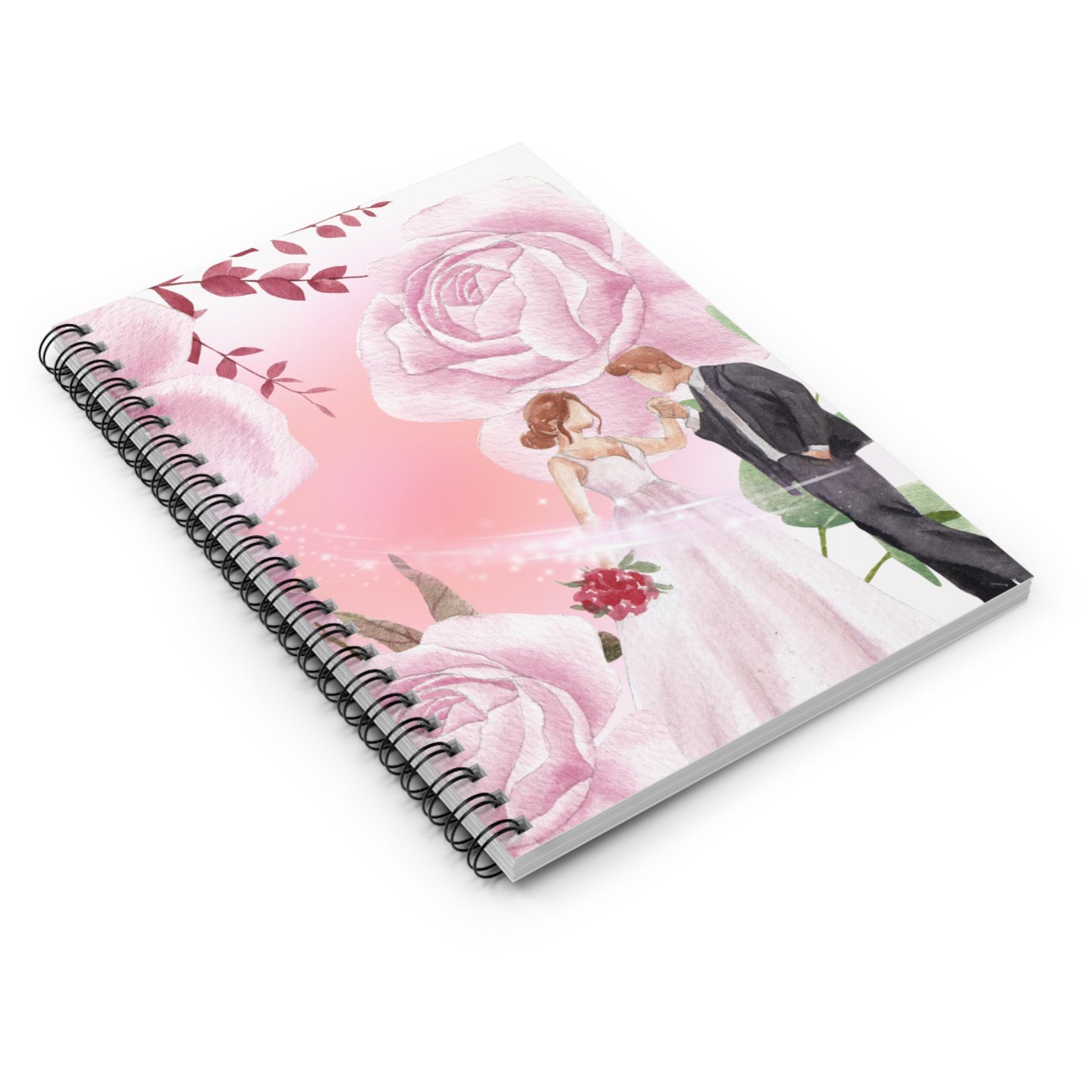 Cute Notebook - Ruled Line, Spiral Journal for Writing and Planning