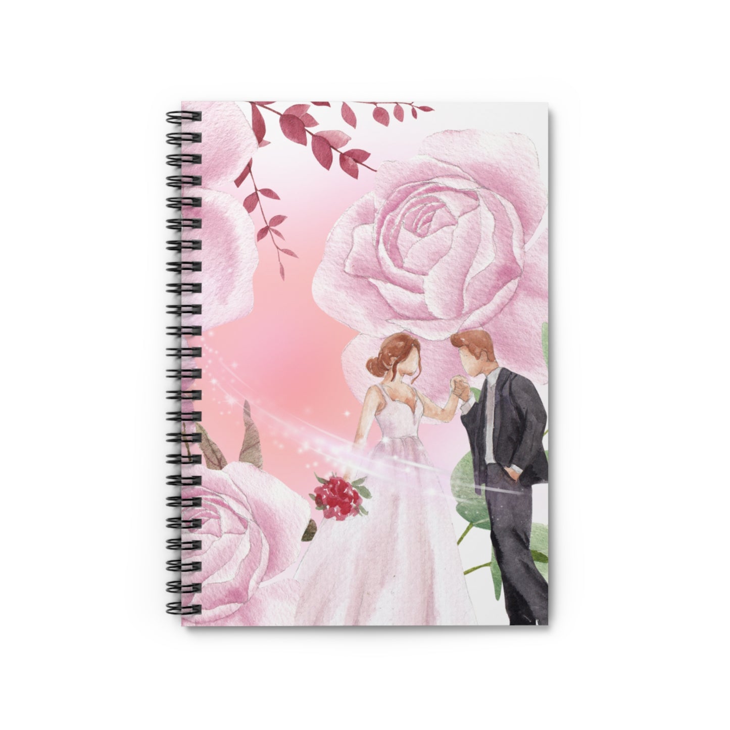 Cute Notebook - Ruled Line, Spiral Journal for Writing and Planning