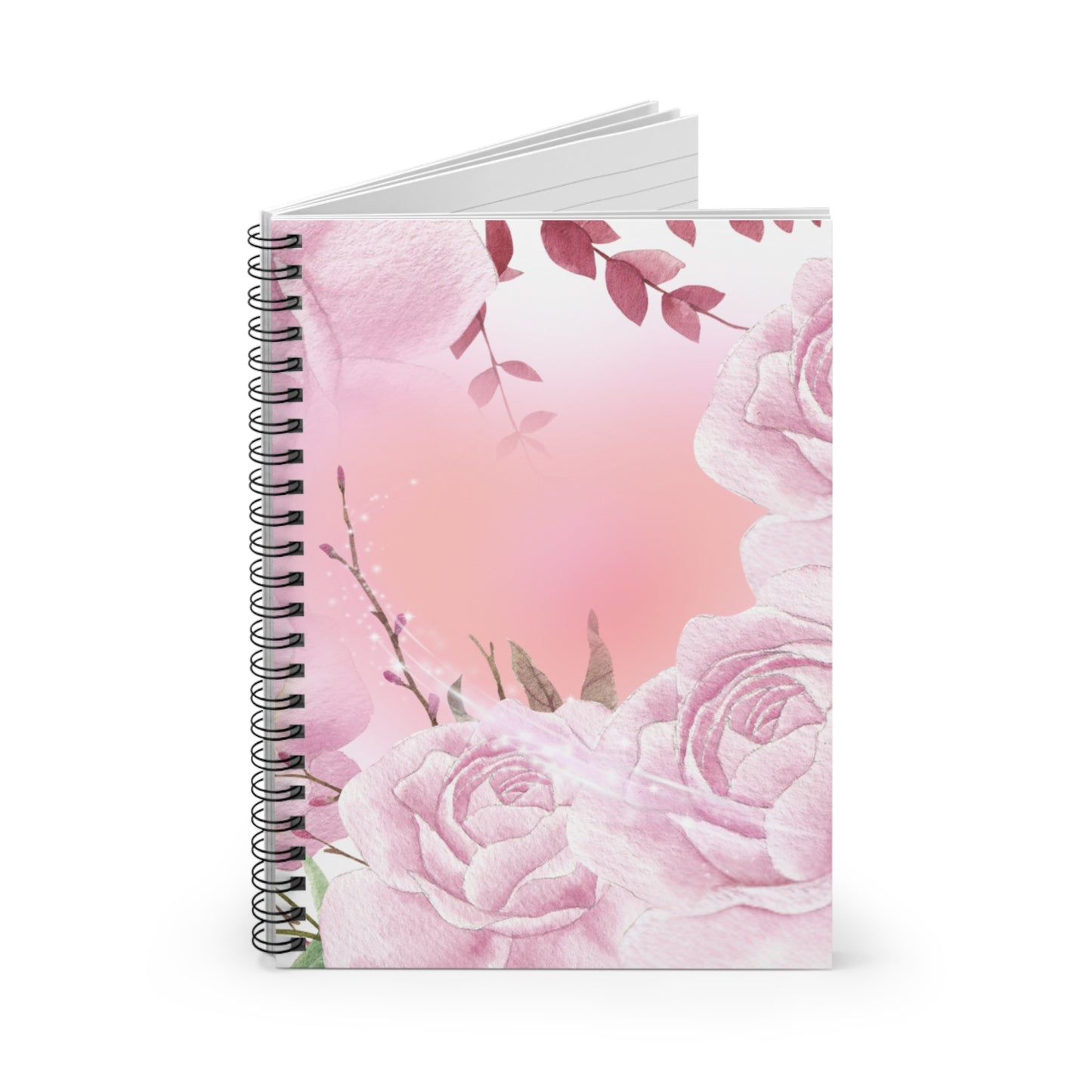 Cute Notebook - Ruled Line, Spiral Journal for Writing and Planning